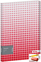 Папка с пружинным скоросшивателем Berlingo Squares, А4, 17 мм., пластик, 600 мкм., красная
