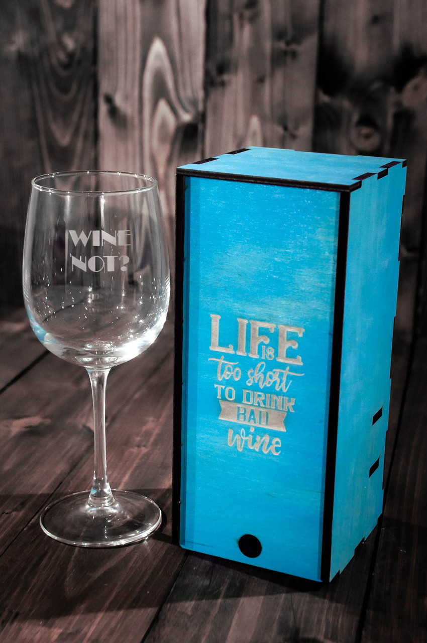 Подарочный набор "LIFE - Wine not" - фото 1 - id-p200386538