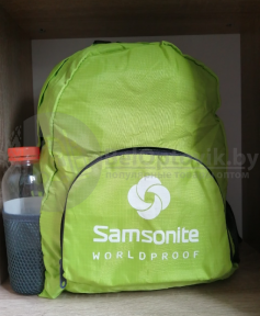 Рюкзак Samsonite Worldroof (легко трансформируется в косметичку) Салатовый - фото 1 - id-p181593710