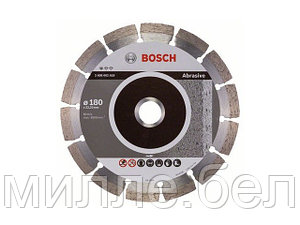 Алмазный круг 180х22 мм по абразив. матер. сегмент. STANDARD FOR ABRASIVE BOSCH ( сухая резка)