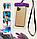 Водонепроницаемый чехол для телефона (для подводной съемки) Фиолетовый, фото 5