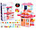 Детская игровая кухня арт. 889-168 с водой, паром, светом, звуком, 42 предмета, игрушечная для девочек, фото 3