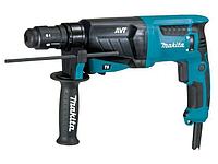 Перфоратор MAKITA HR 2631 FTJ MAKPAC (800 Вт, 2.4 Дж, 3 реж., патрон SDS-plus, ЗВП в комплекте, вес 2.8 кг)