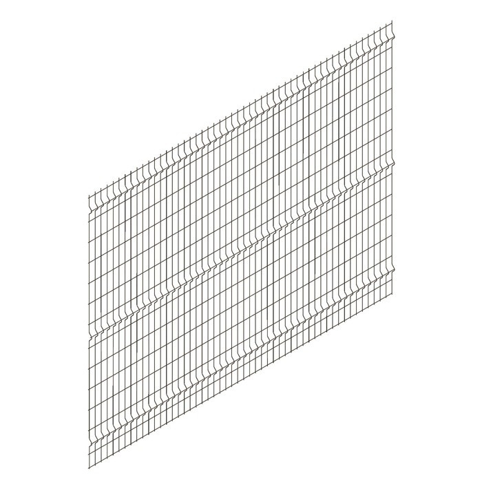 Панельное ограждение, 1,74 × 2,7 м, ячейка 55 × 235 мм, d = 3.8 мм, цвет шоколад, «ПРЕГРАДА» - фото 1 - id-p200391890