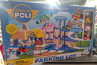 Детский игровой набор парковка "Робокар Поли"