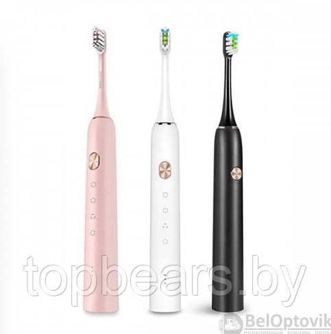 Электрическая зубная щётка Sonic toothbrush x-3 Белый корпус - фото 9 - id-p200480850