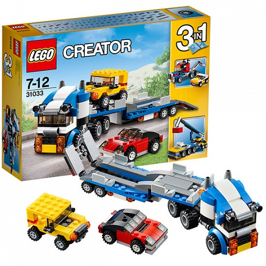 Конструктор Лего 31033 Автотранспортёр LEGO CREATOR 3-в-1