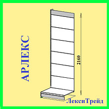 Стеллаж 2160х700х580 (без полок) "АРЛЕКС"