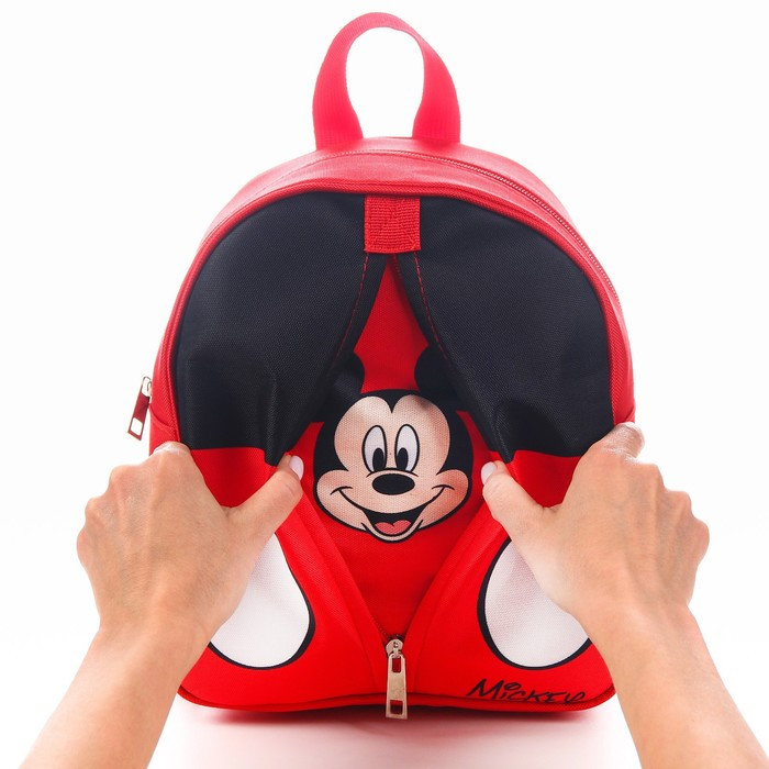 Рюкзак детский "Mickey", на молнии, 23х27 см, Микки Маус и друзья - фото 3 - id-p180238435