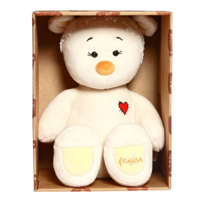 Мягкая игрушка «Медведь Masha», 30 см - фото 6 - id-p162761471