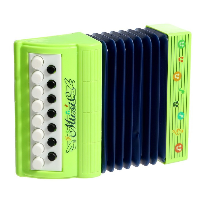 Музыкальная игрушка аккордеон «Музыкальный взрыв», 13 клавиш, работает от батареек, цвета МИКС - фото 7 - id-p165975804