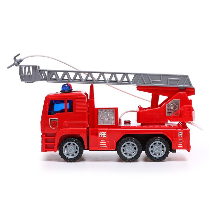 Машина инерционная «Пожарная», масштаб 1:16, световые и звуковые эффекты, стреляет водой, МИКС - фото 2 - id-p175162746
