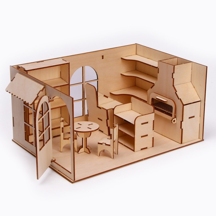 Игровой набор кукольной мебели «Пекарня» - фото 1 - id-p185196974