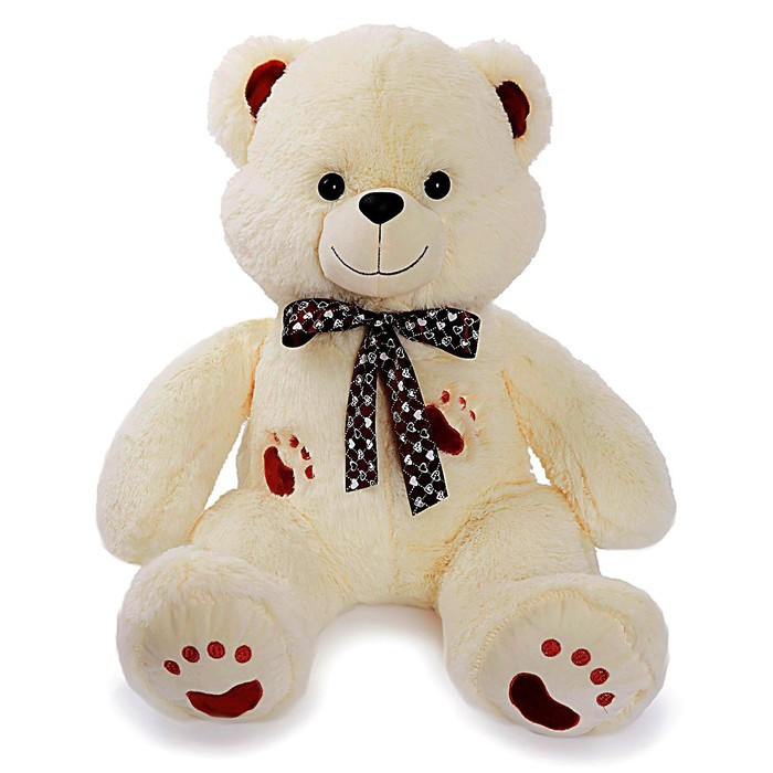 Мягкая игрушка «Медведь Френк», 90 см, цвет молочный - фото 1 - id-p162762659