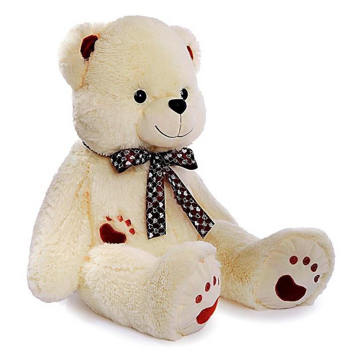 Мягкая игрушка «Медведь Френк», 90 см, цвет молочный - фото 2 - id-p162762659