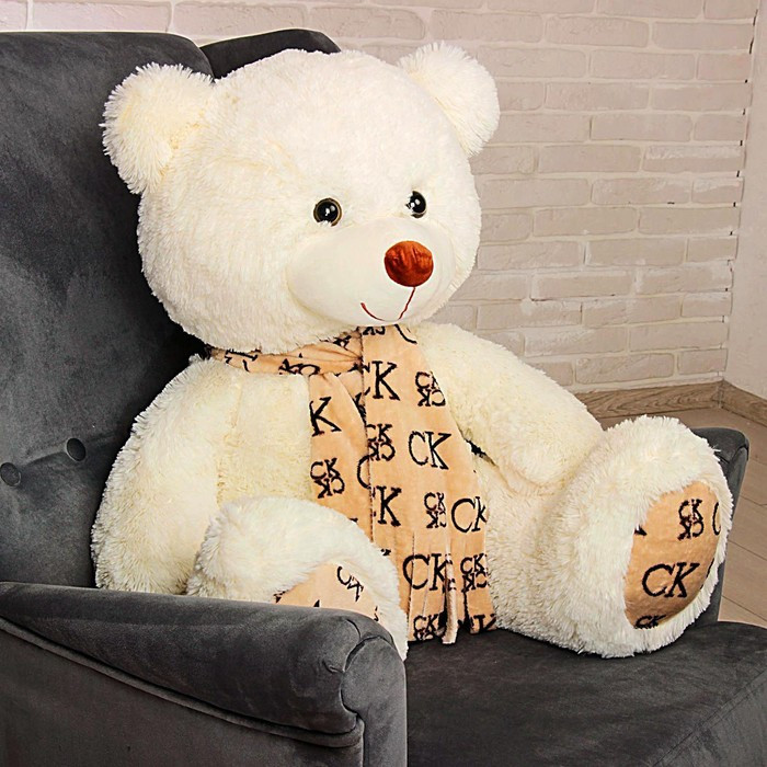 Мягкая игрушка «Медведь Мартин», цвет молочный, 90 см - фото 6 - id-p162762658