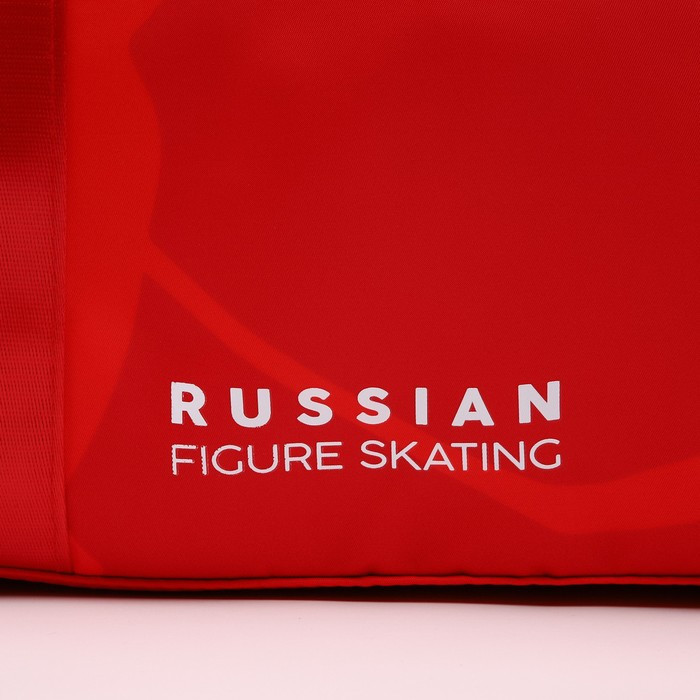 Сумка спортивная «RUSSIAN HOKEY», 47 x 28 x 24 см, цвет красный - фото 9 - id-p190049971