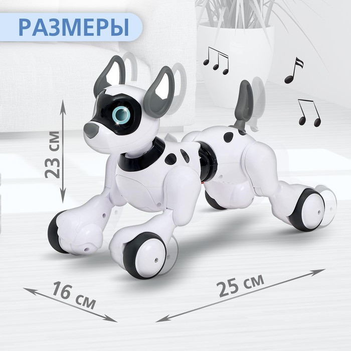 Робот радиоуправляемый «Собака Koddy», световые и звуковые эффекты, русская озвучка - фото 2 - id-p168574337