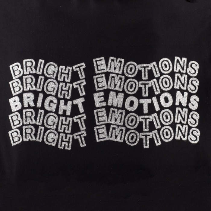 Рюкзак текстильный Bright emotions, чёрный, 38 х 12 х 30 см - фото 6 - id-p176489618