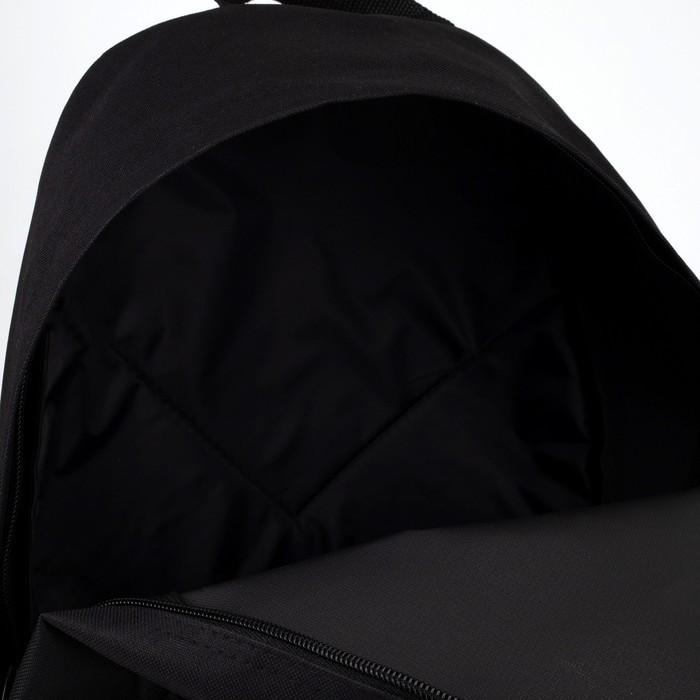 Рюкзак молодёжный «Авокадо», 33х13х37 см, отд на молнии, н/карман, чёрный - фото 8 - id-p173676417