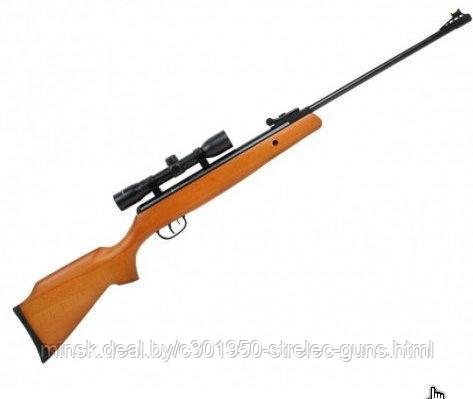 Пневматическая винтовка Crosman Optimus R8-C01K77X (переломка, дерево, прицел 4x32)