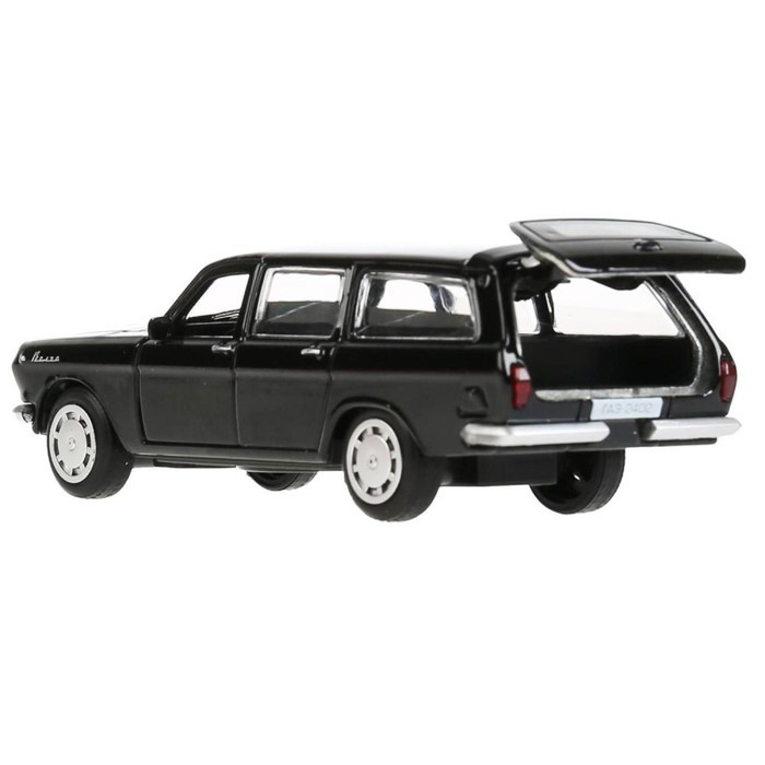 Машина металлическая «ГАЗ-2402 ВОЛГА», 12 см, открываются двери, багаж, цвет черный - фото 10 - id-p163099173