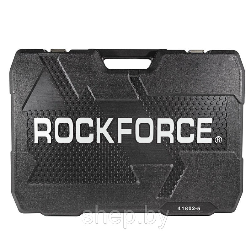 Набор инструментов RockForce RF-41802-5 180пр.1/4''&3/8''&1/2''180пр. (6-гран.)(4-32мм) - фото 3 - id-p200499123