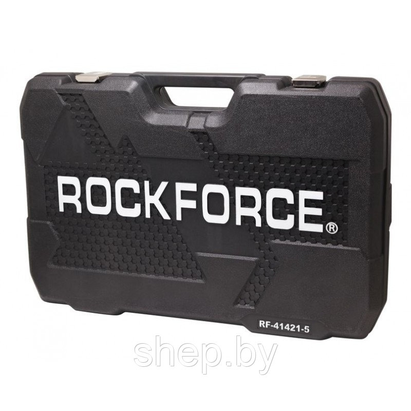 Набор инструментов RockForce RF-41421-5 Набор инструментов 142пр. 1/4'', 3/8'',1/2''(6-гран.) - фото 4 - id-p200499908