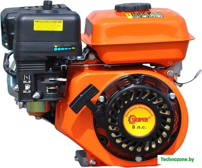 Бензиновый двигатель Skiper 170F (вал шлицевой, 25 мм) - фото 1 - id-p200493991