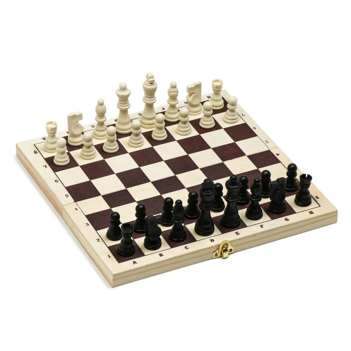 Шахматы "Классические" 30 х 30 см, король h-7.8 см, пешка h-3.5 см - фото 1 - id-p176313292