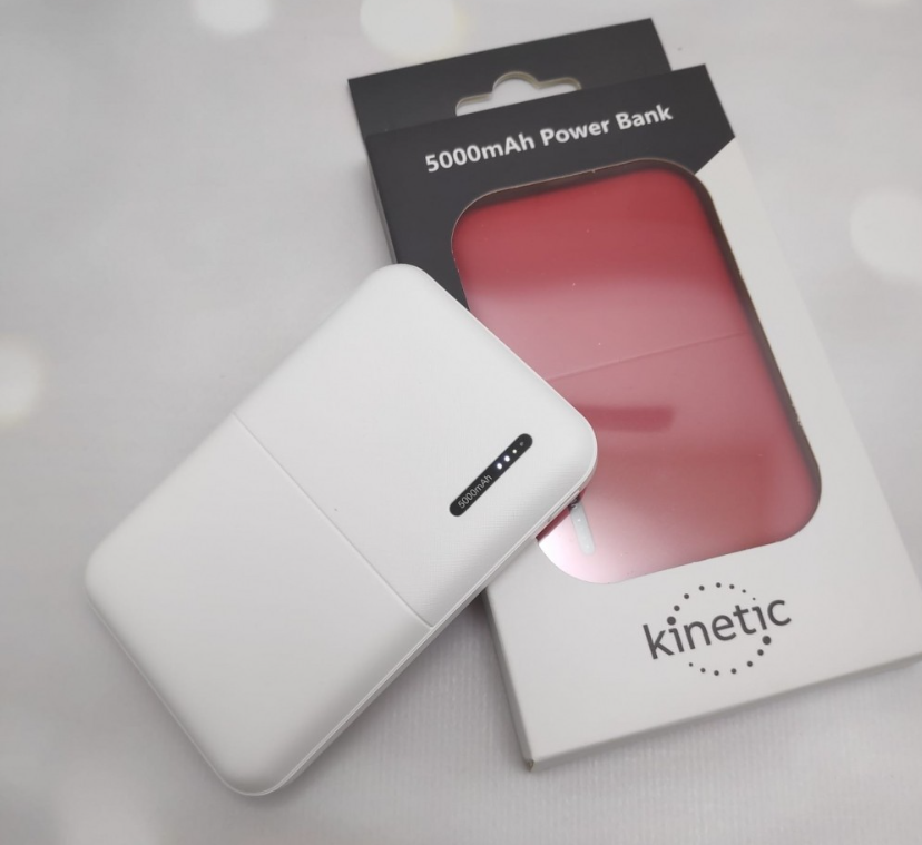 Портативное зарядное устройство Power Bank 5000mAh Kinetic, с индикатором заряда - фото 6 - id-p200501805