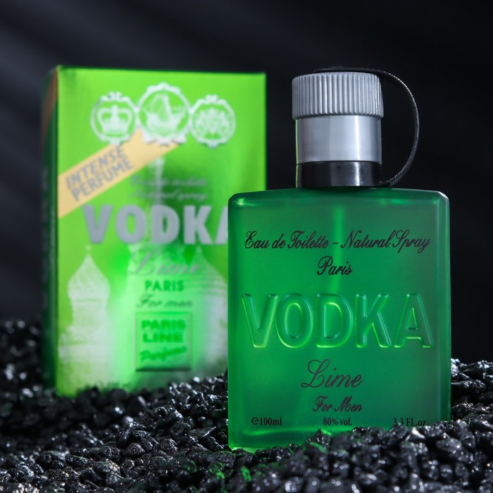 Туалетная вода мужская Vodka Lime Intense PerfumeD, 100 мл - фото 1 - id-p176661917