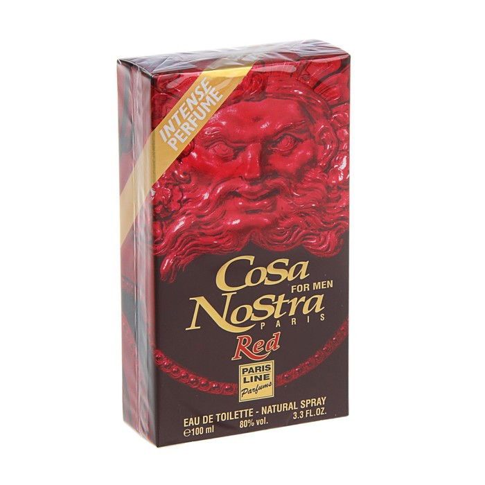 Туалетная вода мужская Cosa Nostra Red Intense Perfume, 100 мл - фото 2 - id-p176661932