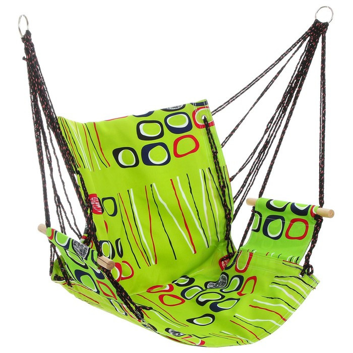 Гамак-кресло подвесное, цвет МИКС - фото 8 - id-p162789989