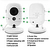 Видеоняня беспроводная Video Baby monitor VB-603 (датчик температуры, ночное видение, 8 колыбельных, 2-х стор, фото 3