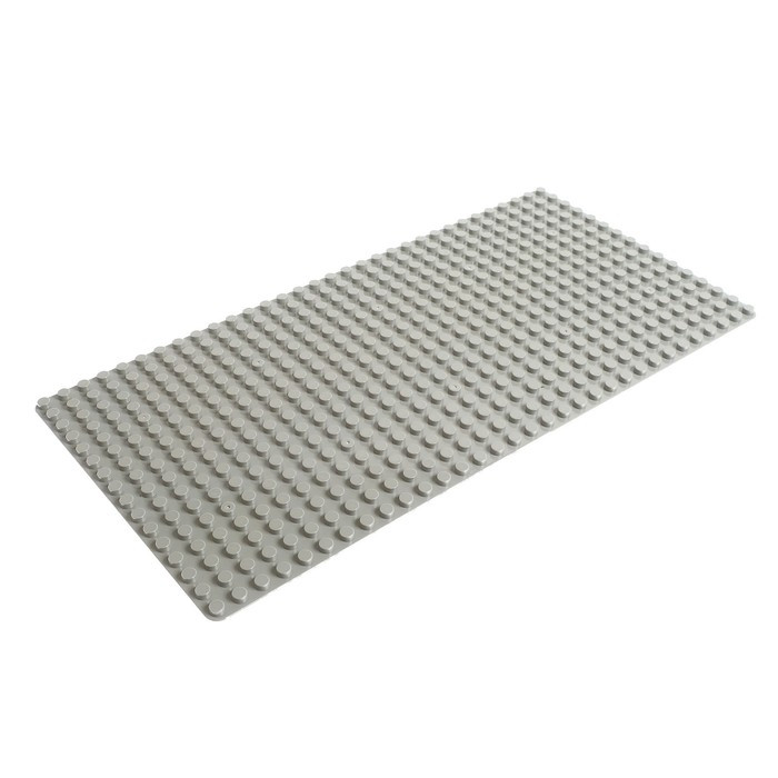 Пластина-основание для блочного конструктора 51 х 25,5 см, цвет серый - фото 2 - id-p175164512