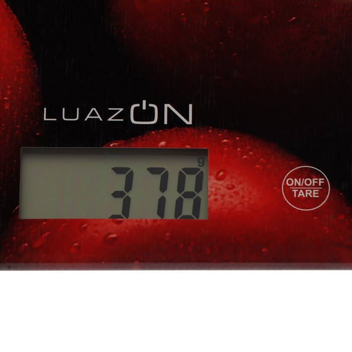 Весы кухонные Luazon LVK-702 "Томаты", электронные, до 7 кг - фото 4 - id-p177007509