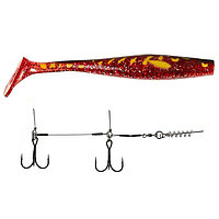 Виброхвосты LJ 3D BBS Series KUBIRA SWIM SHAD 9,0in (22,86)/PG25 1шт.+Stinger L