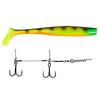 Виброхвосты LJ 3D BBS Series KUBIRA SWIM SHAD 9,0in (22,86)/PG30 1шт.+Stinger L