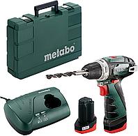 Дрель-шуруповерт Metabo PowerMaxx BS Basic 600080950 (с 2-мя АКБ 2 Ah)