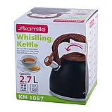 Чайник  со свистком 2.7 л Kamille KM 1087, фото 8