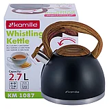 Чайник  со свистком 2.7 л Kamille KM 1087, фото 7