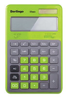 Калькулятор настольный Berlingo "Hyper", 12 разр., двойное питание, 171*108*12, зеленый