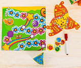 Игра-бродилка детская "Сладкошарики" + плакат изучаем цвета, 28х9 см, фото 3