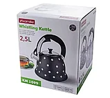 Чайник со свистком 2.5 л  Kamille KM-1099, фото 5