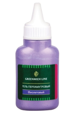 Гель перламутровый Greenwich Line, фиолетовый - фото 1 - id-p145193985