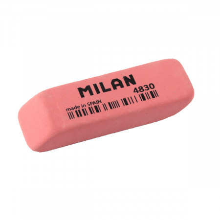 Ластик Milan "4830", скошенный, синтетический каучук, 59*19*10мм - фото 1 - id-p200524879