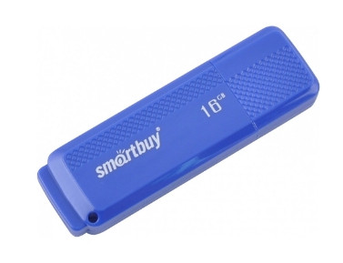 Память Smart Buy "Dock" 16GB, USB 2.0 Flash Drive, синий - фото 1 - id-p93570019
