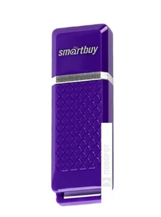 Память Smart Buy "Quartz" 16GB, USB 2.0 Flash Drive, фиолетовый - фото 1 - id-p93570443