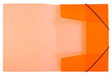 Папка на резинке Berlingo "Neon", А4, 500мкм, неоновая оранжевая, фото 2